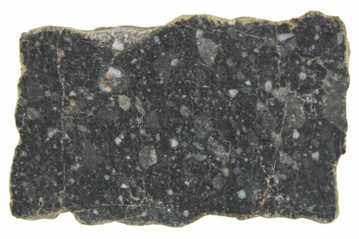 Polished Lunar Meteorite ( g) Slice - NWA #360270